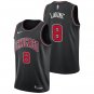 #8 Zach LaVine Chicago Bulls Statement Edition Black