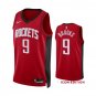 #9 Dillon Brooks Houston Rockets 2022-23 Icon Edition Red