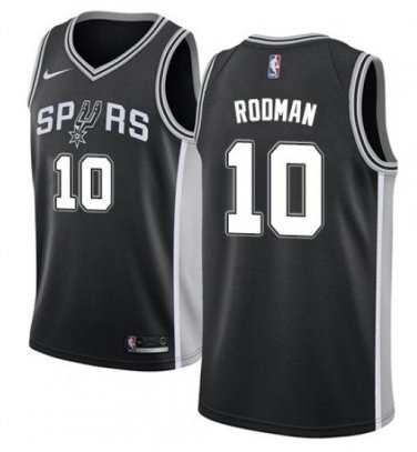 #10 Dennis Rodman San Antonio Spurs Statement Edition Black