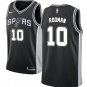 #10 Dennis Rodman San Antonio Spurs Statement Edition Black