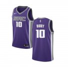 #10 Mike Bibby Sacramento Kings Icon Edition Purple
