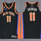 #11 Jalen Brunson New York Knicks 2022-23 City Edition Black
