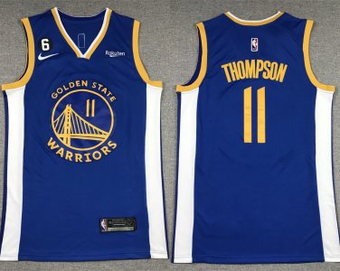 #11 Klay Thompson Golden State Warriors Blue