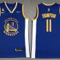 #11 Klay Thompson Golden State Warriors Blue