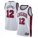 #12 Ayo Dosunmu Chicago Bulls 2022-23 City Edition White
