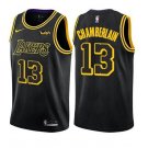 #13 Wilt Chamberlain Los Angeles Lakers City Edition Black