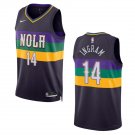 #14 Brandon Ingram New Orleans Pelicans 2022-23 City Edition Purple
