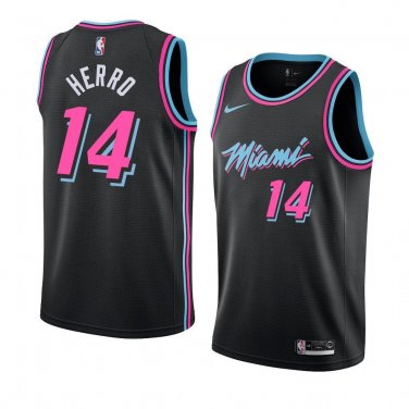 #14 Tyler Herro Miami Heat City Edition Black