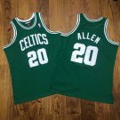 #20 Ray Allen Boston Celtics Throwback Edition Green
