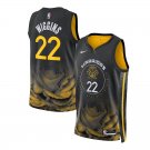 #22 Andrew Wiggins Golden State Warriors 2022-23 City Edition Black