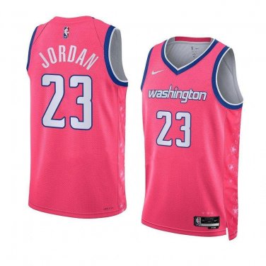 #23 Michael Jordan Washington 2022-23 CIty Edition Pink