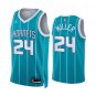 #24 Brandon Miller Charlotte Hornets Icon Edition Teal