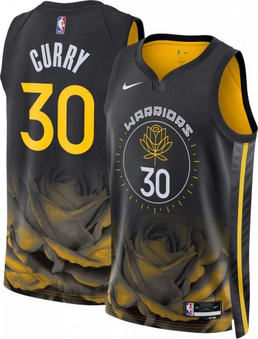 #30 Stephen Curry Golden State 2022-23 City Edition Black