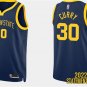 #30 Stephen Curry Golden State 2022-23 Statement Edition Navy Blue