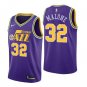 #32 Karl Malone Utah Jazz Classic Edition Purple