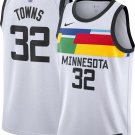 #32 Karl-Anthony Towns Minnesota 2022-23 City Edition White