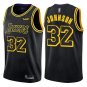 #32 Magic Johnson Los Angeles Lakers City Edition Black