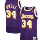 #32 Shaquille O'Neal Los Angeles Lakers Throwback Edition Purple