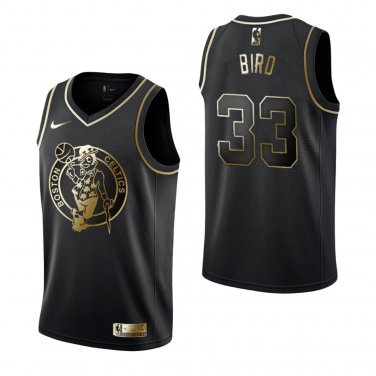 #33  Larry Bird Boston Celtics Black Golden Edition