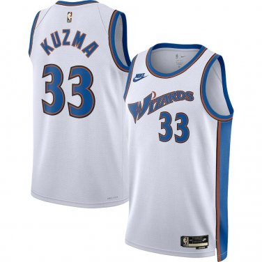 #33 Kyle Kuzma Washington 2022-23 Classic Edition White