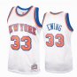 #33 Patrick Ewing New York Knicks Throwback Edition White