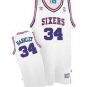 #34 Charles Barkley Philadelphia 76ers Throwback Edition White