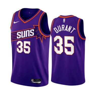 #35 Kevin Durant Phoenix Suns 2023-24 Icon Edition Purple