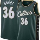 #36 Marcus Smart Boston Celtics 2022-23 City Edition Dark Green