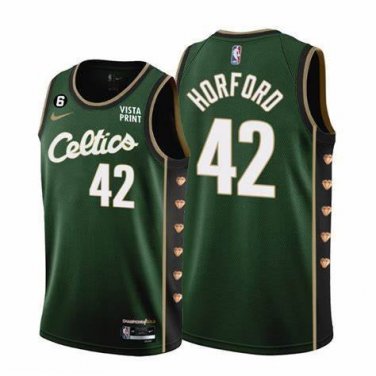 #42 Al Horford Boston Celtics City Edition Green