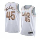 #45 Donovan Mitchell Cleveland Cavaliers 2022-23 City Edition White