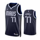 #77 Luka Doncic Dallas Mavericks 2022-23 Statement Edition Navy Blue