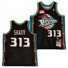 #313 Slim Shady Eminem X Detroit Throwback Mitchell & Ness Black