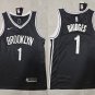 &  Nets Mikal Bridges Stitched  Black 2023