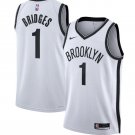&  Nets Mikal Bridges Stitched  White