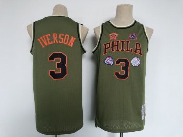 76ers Allen Iverson Mitchell & Ness Fashion  Camo