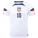 2022-23 Qatar World Cup United States Christian Pulisic Home White