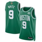 Boston Celtics Derrick White Green 2024 Finals Icon Edition Stitched Basketball