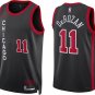 Chicago Bulls #11 DeMar DeRozan City Edition Black