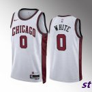 Chicago Bulls Coby White City Edition White