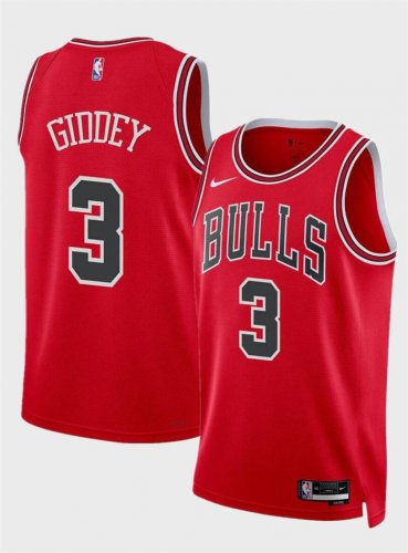 Chicago Bulls Josh Giddey Red Icon Edition Basketball