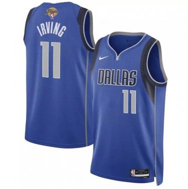 Dallas Mavericks Kyrie Irving Blue 2024 Finals Icon Edition Basketball