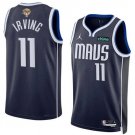 Dallas Mavericks Kyrie Irving Navy 2024 Finals Statement Edition
