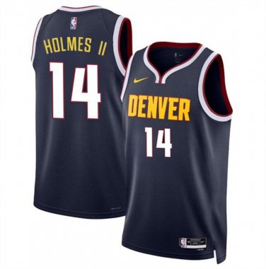 Denver Nuggets DaRon Holmes II Navy 2024 Draft Icon Edition