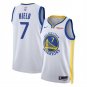 Golden State Warriors Buddy Hield White Association Edition Swingman Stitched
