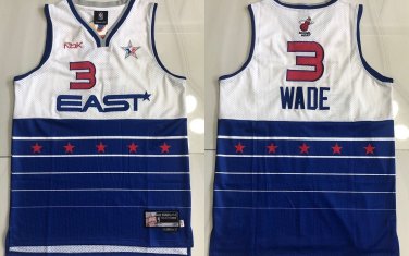 Heat Dwyane Wade 2006 All Star Game AU Basketball  White