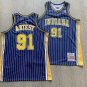 Indiana Pacers Ron Artest Metta World Peace Stitched AU  Black