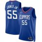 Los Angeles Clippers Derrick Jones Jr Blue Icon Edition Stitched