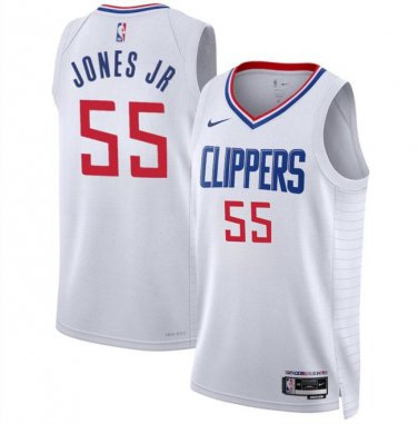 Los Angeles Clippers Derrick Jones Jr White Association Edition