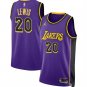 Los Angeles Lakers Maxwell Lewis Purple 2024 Statement Edition Stitched