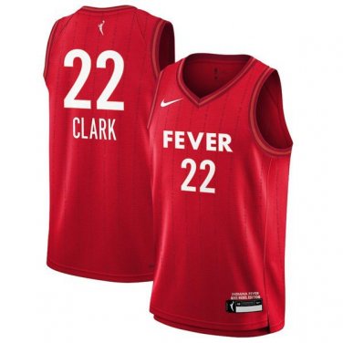 Mens  Indiana Fever Caitlin Clark Red WNBA Game